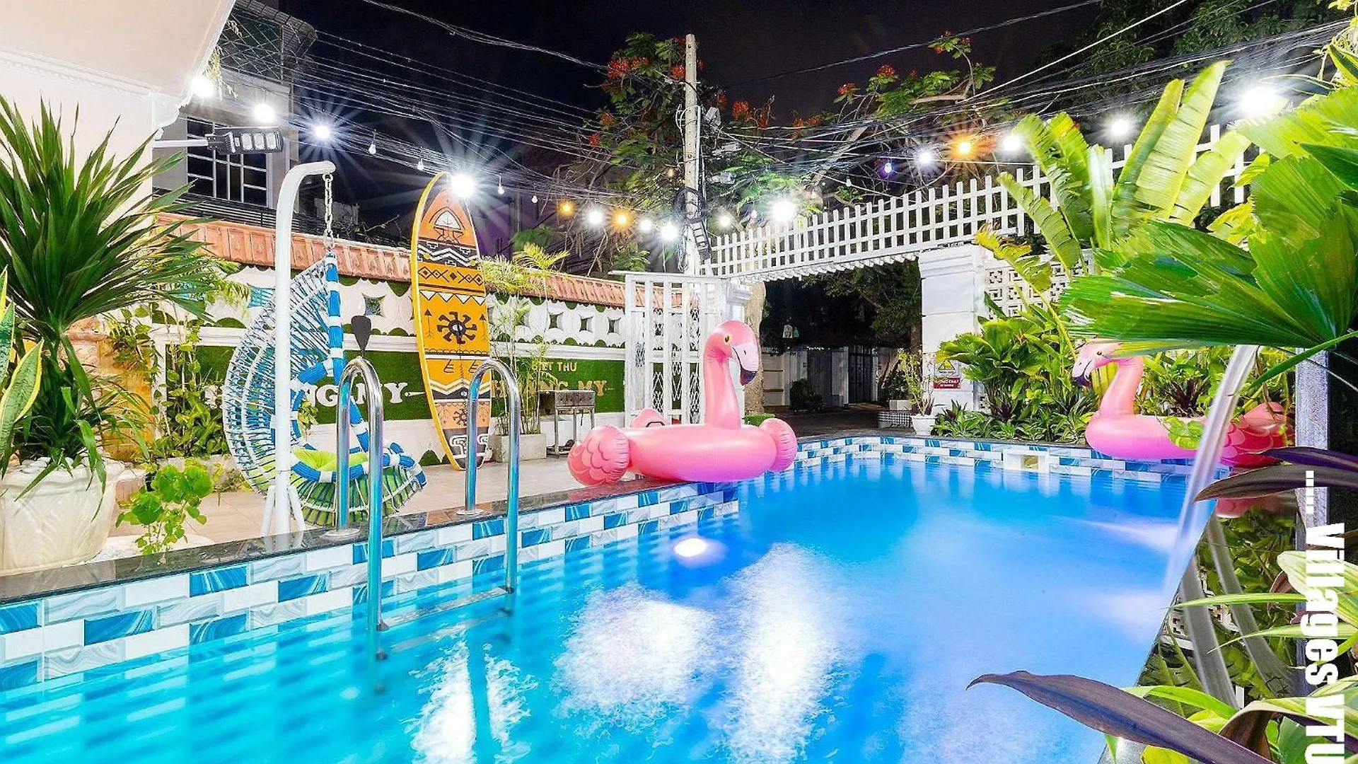 Biet Thu Khu A Chau Bai Sau Ho Boi Bida Karaoke Villa Vung Tau