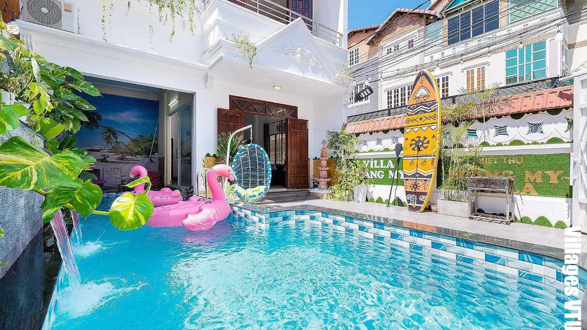 Biet Thu Khu A Chau Bai Sau Ho Boi Bida Karaoke Villa Vung Tau 0*,